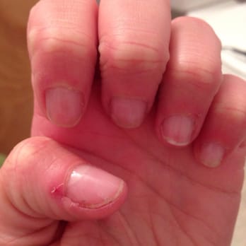 Cole Valley Salon - Worst gel manicure ever. - Nail Salons Near Me - San Francisco, California