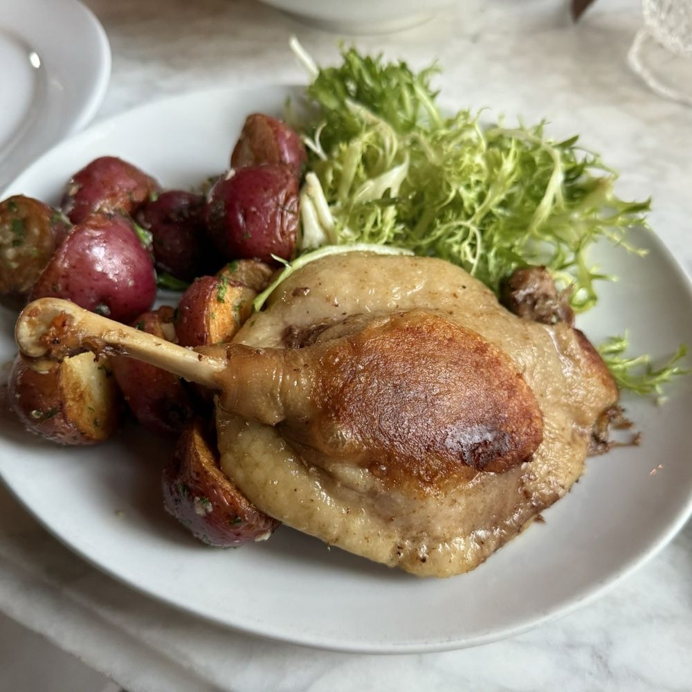 Justine's Brasserie - Duck - French Near Me - Austin, Texas Justine's Brasserie - Duck - French Near Me - Austin, Texas