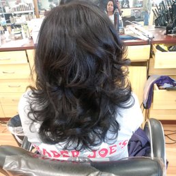 Cascading curls on natural hair. Wow! George is the best!!!! Sending a huge thank you to George and to Mena's!!! I needed this today:) Cascading curls on natural hair. Wow! George is the best!!!! Sending a huge thank you to George and to Mena's!!! I needed this today:)