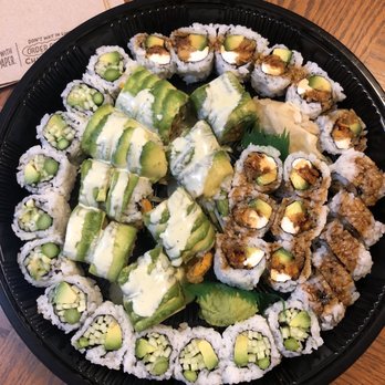 Koi Sushi - Assorted vegetarian sushi!! - Japanese Near Me - Chicago, Illinois Koi Sushi - Assorted vegetarian sushi!! - Japanese Near Me - Chicago, Illinois