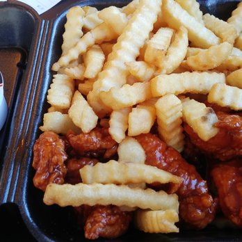 Wings Over - Madison - The "Hang Glider" - 1/2 lb boneless wings with fries. - Chicken Wings Near Me - Madison, Wisconsin