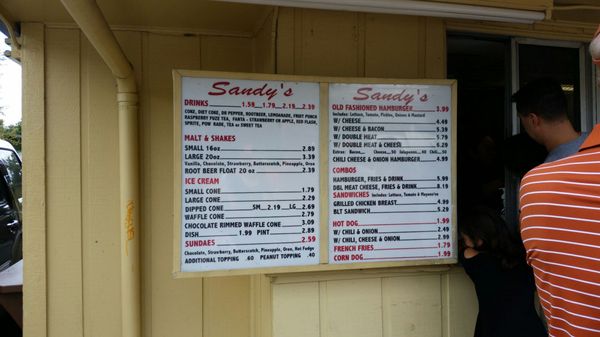Menu photo 8 Sandy's Hamburgers Austin, TX Menu photo 8 Sandy's Hamburgers Austin, TX