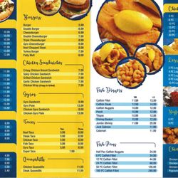 Babas Famous Steak & Lemonade - Menu January 2025