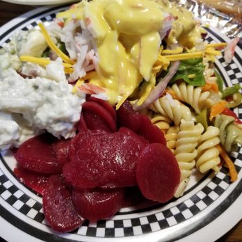 Abele's Family Restaurant - Salad Bar goodies - Seafood Near Me - Morganton, North Carolina