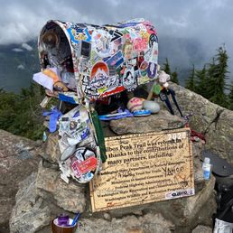 The namesake for this peak. The namesake for this peak.