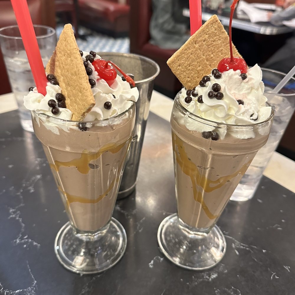 Silver Diner - Campfire Milkshake - Diners Near Me - McLean, Virginia Silver Diner - Campfire Milkshake - Diners Near Me - McLean, Virginia