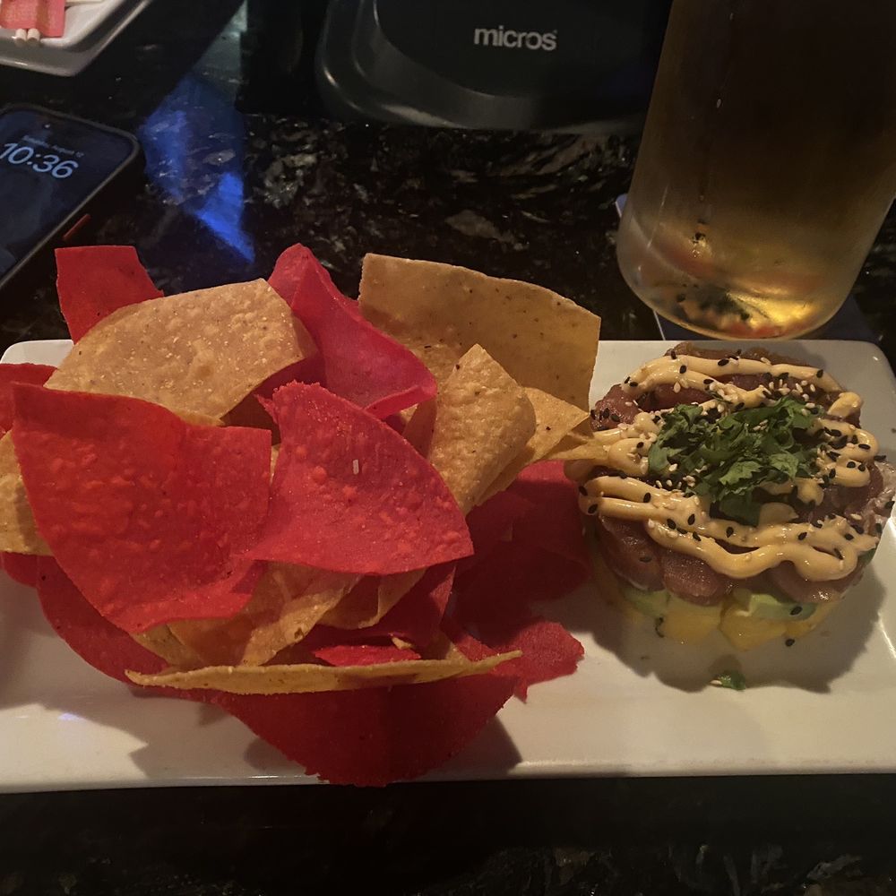 Billy McHale's - Ahi Tuna Poke Stack - American Near Me - Federal Way, Washington Billy McHale's - Ahi Tuna Poke Stack - American Near Me - Federal Way, Washington