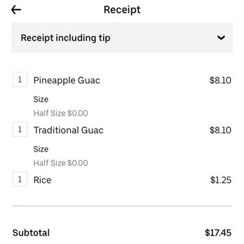 Condado Tacos - Receipt - Bars Near Me - Cincinnati, Ohio Condado Tacos - Receipt - Bars Near Me - Cincinnati, Ohio