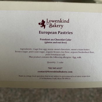 Lowenkind Bakery - Wonderful ingredients! - Bakeries Near Me - Reno , Nevada