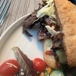 Slow Smoked Prime Ribeye Sandwich Slow Smoked Prime Ribeye Sandwich