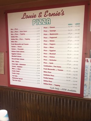 Menu photo 4 Louie & Ernie's Pizza Bronx, NY