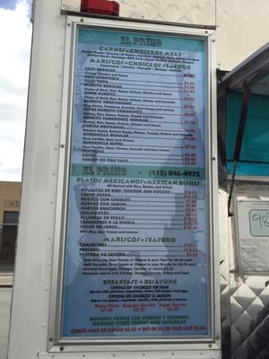 Menu photo 5 Tacos El Primo San Francisco, CA Menu photo 5 Tacos El Primo San Francisco, CA