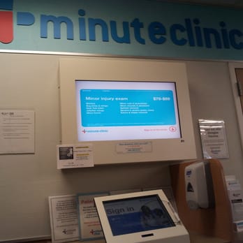MinuteClinic at CVS - Sign-in is much like an airline kiosk check-in. - Walk-in Clinics Near Me - MARINA DEL REY, California MinuteClinic at CVS - Sign-in is much like an airline kiosk check-in. - Walk-in Clinics Near Me - MARINA DEL REY, California