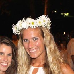 My flower crown! Such a huge hit.