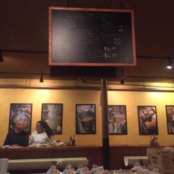 Oyster Bar Columbia - Bar area and menu - Seafood Near Me - Columbia, South Carolina