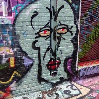 Graffiti Alley - Squidward is so beautiful lol. - Local Flavor Near Me - Baltimore, Maryland