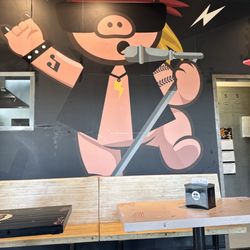 Pork N Roll - Inside restaurant