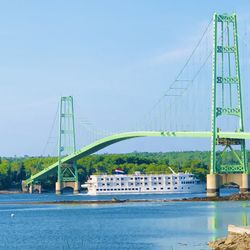 Greenlaw's RV Park & Campground - The Iconic Deer Isle Bridge to get onto the island.