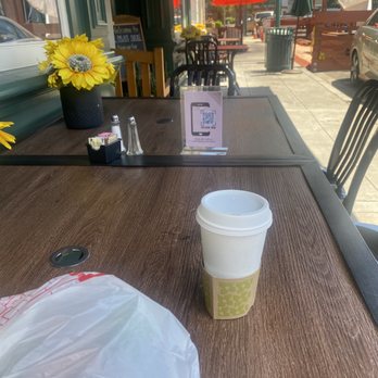 Le Palais Sucre - Covfefe (3.5) at outside tables. - Creperies Near Me - Pleasanton, California Le Palais Sucre - Covfefe (3.5) at outside tables. - Creperies Near Me - Pleasanton, California