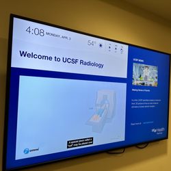 UCSF Radiology - Busy today but practice runs like a Swiss watch