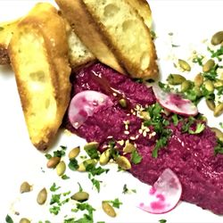 Center Lovell Inn & Restaurant - Beet hummus