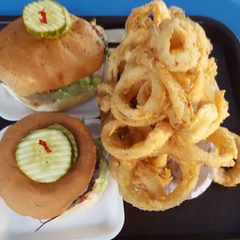 Country Drive-In - Overhead shot...that's a large o ring. - Burgers Near Me - Clifton Park, New York Country Drive-In - Overhead shot...that's a large o ring. - Burgers Near Me - Clifton Park, New York