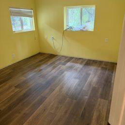 New flooring to replace yucky carpet.