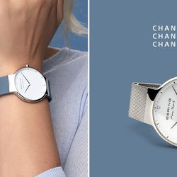 Bering - One watch, multiple looks. Change the style of your designer timepiece in an instant with interchangeable straps.