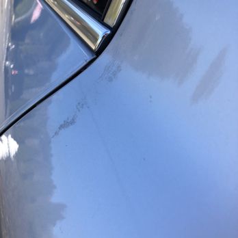 Papa Bears Car Wash - That wasn't there before I went in. It's dried residue that won't come off with s damp towel. - Car Wash Near Me - Bothell, Washington