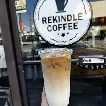 Rekindle Coffee - Witch's Brew - Cafes Near Me - Orange, California