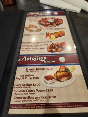 Menu photo 2 Luna Maya Grill Pico Rivera, CA Menu photo 2 Luna Maya Grill Pico Rivera, CA