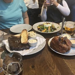 Pork's Knuckle. And Ribs. Were delicious Pork's Knuckle. And Ribs. Were delicious
