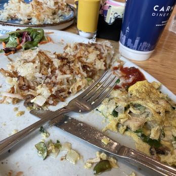 Carnegie Diner & Cafe - Omelette powerhouse and hash browns. - Diners Near Me - Vienna, Virginia
