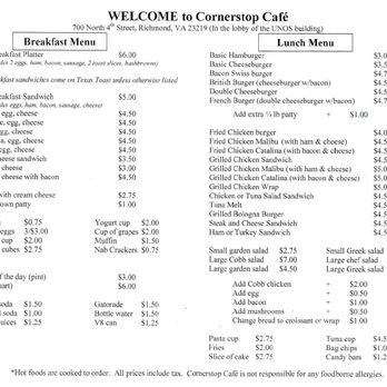 Cornerstop Cafe - Cornerstop Cafe breakfast and lunch menu - Sandwiches Near Me - Richmond, Virginia Cornerstop Cafe - Cornerstop Cafe breakfast and lunch menu - Sandwiches Near Me - Richmond, Virginia