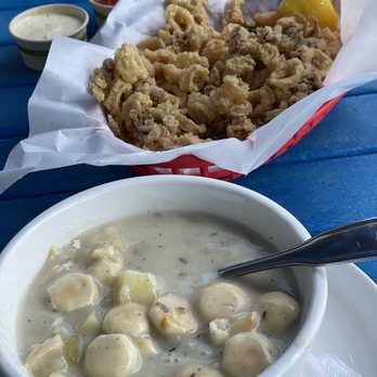 Sam's Chowder House - Fried Calamari and New England Clam Chowder - Seafood Near Me - Half Moon Bay, California Sam's Chowder House - Fried Calamari and New England Clam Chowder - Seafood Near Me - Half Moon Bay, California