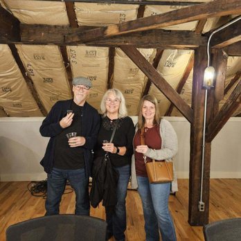 Cincinnati Distilling - Attic with original beams. - Distilleries Near Me - Milford, Ohio