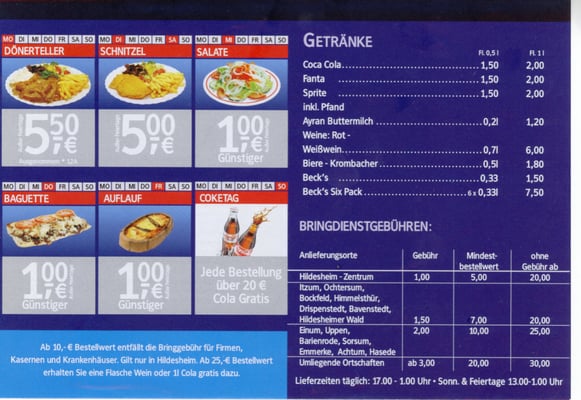 Menu photo 1 Döner King Hildesheim, NI