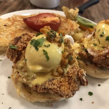Jam Cafe on Beatty - Fried chicken eggs Benedict - Breakfast & Brunch Near Me - Vancouver, British Columbia Jam Cafe on Beatty - Fried chicken eggs Benedict - Breakfast & Brunch Near Me - Vancouver, British Columbia