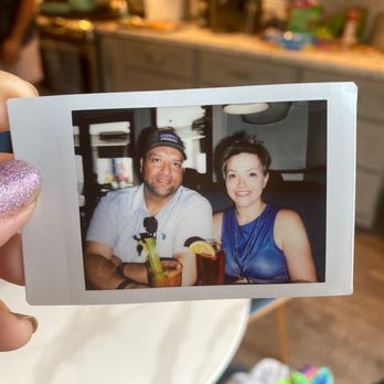 Broken Yolk Cafe - Posing with a Bloody Mary and a mimosa - Breakfast & Brunch Near Me - La Quinta, California