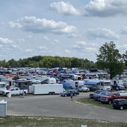 Dragway 42 - Pit view