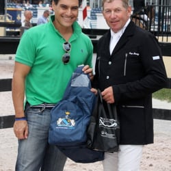 The Wellington Institute - Juan Gonzalez and Gold Medalist Nick Skelton