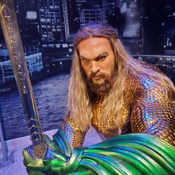 Madame Tussauds - Jason Momoa as Aquaman - Museums Near Me - Orlando, Florida Madame Tussauds - Jason Momoa as Aquaman - Museums Near Me - Orlando, Florida