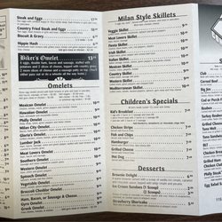 Famous Milan Coney Island - Menu