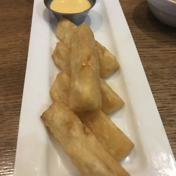 Puerto 27 Peruvian Kitchen & Pisco Bar - Yuca Frita was on point (not the dip too spicy) - Peruvian Near Me - Pacifica, California Puerto 27 Peruvian Kitchen & Pisco Bar - Yuca Frita was on point (not the dip too spicy) - Peruvian Near Me - Pacifica, California