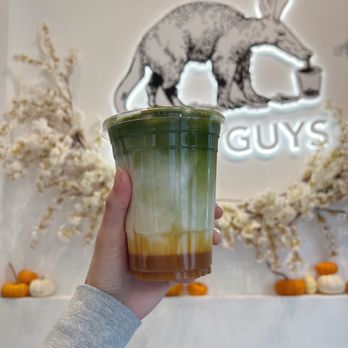 Boba Guys - Pandan Caramel Matcha - Coffee & Tea Near Me - San Jose, California