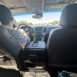 Abdu driving safely as always