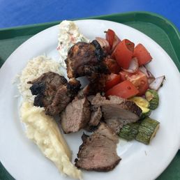 Garlic Beef Platter and Spicy Chicken Platter Garlic Beef Platter and Spicy Chicken Platter