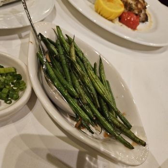 Steakhouse at The Mission Inn - Sauteed Green Beans Amandine Style - Steakhouses Near Me - Riverside, California Steakhouse at The Mission Inn - Sauteed Green Beans Amandine Style - Steakhouses Near Me - Riverside, California