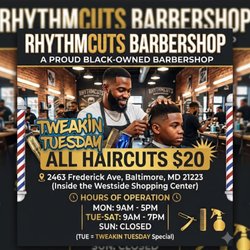 Tweakin Tuesday | All Haircuts $20