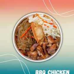 Shaka Shake Bowl - Korean BBQ food. Our Shake Bowl with BBQ Chicken